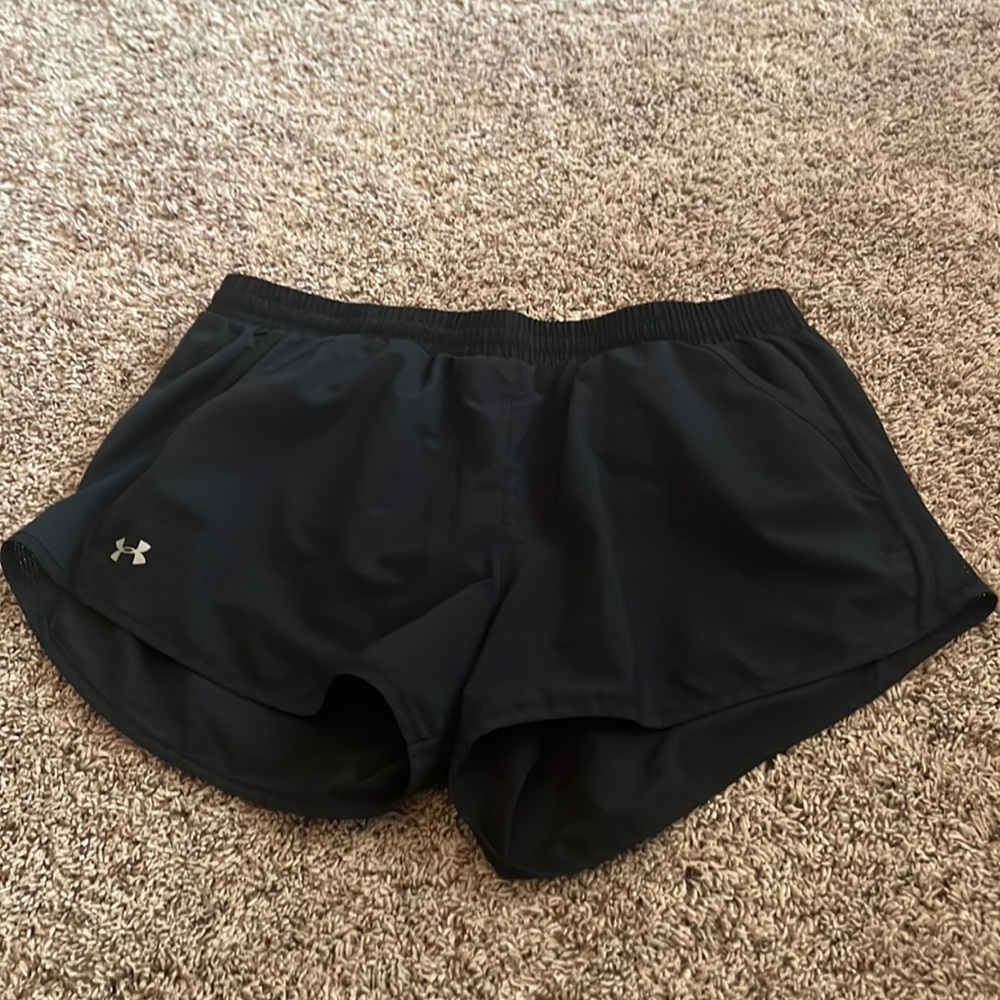 Black Under Armor Running Shorts